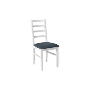 Jídelní židle NILO 8 Bílá Tkanina 18B MIX-DREW