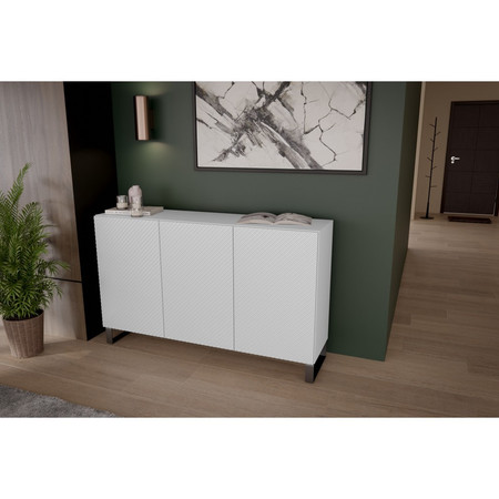 Cleo komód 150 cm Fehér Furniture