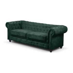 Infinity Chesterfield II kinyitható kanapé Zöld BOLIVAR