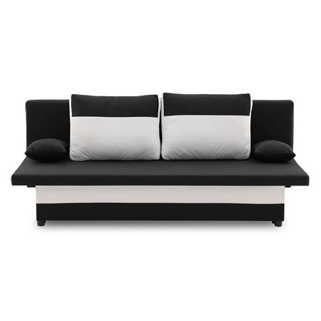 SONY MODEL 2 kanapé Fekete-fehér SG-nábytek